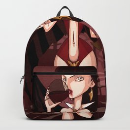 VAMPIRELLA Backpack | Purple, Drawing, Blood, Red, Night, Vampirella, Dark, Rouge, Vampireza, Digital 