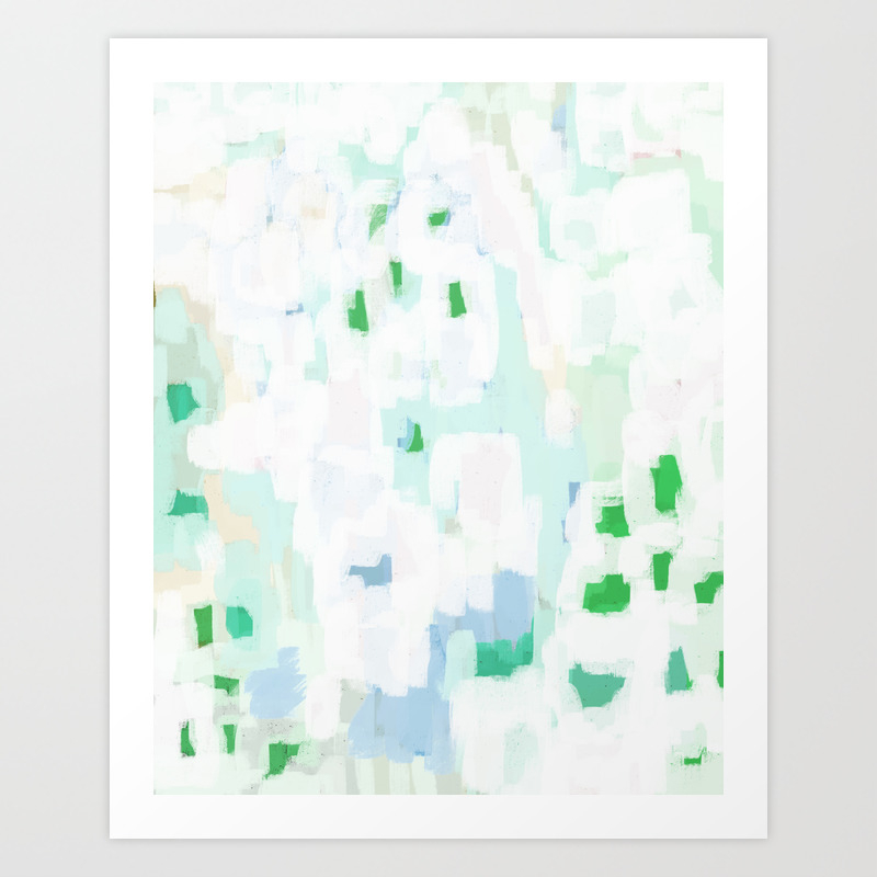 Sevli Abstract Painting Minimal Art Trendy Colors Dorm College