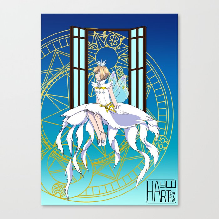 Get Wallpaper Card Captor Sakura Clear Card Canvas Print By Turtlesqurt Society6 For Android Free