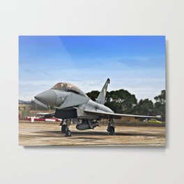 Eurofighter Typhoon Metal Print