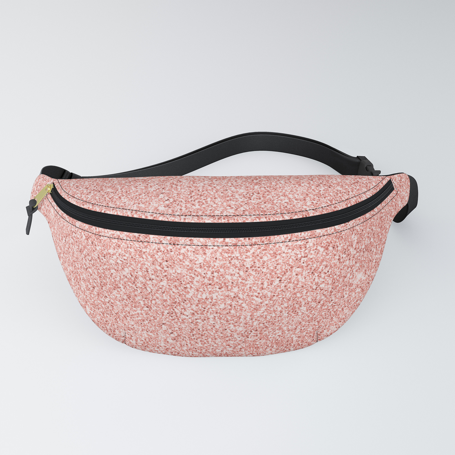 rose gold fanny pack
