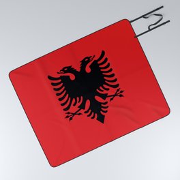 Flag of Albania - Albanian Flag Picnic Blanket