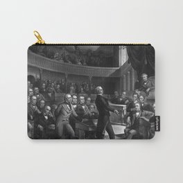 Henry Clay Speaking In The Senate Carry-All Pouch | Ussenate, Vintage, Senate, People, Henryclay, Congress, Senatorclay, Political, Whigparty, Drawing 