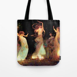 Wiccan Dance If We Want To, Wiccan Leave Your Friends Behind, Cos If Your Friends Don't Chant, If They Don't Chant, Well, They're No Friends Of Mine Tote Bag