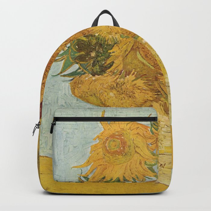 Vincent van Gogh's Sunflowers Backpack by Vintage Images Society6