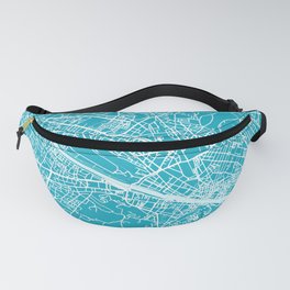 Florence Map | Italy | Aqua | More Colors, Review My Collections Fanny Pack