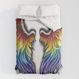 Rainbow Wings Bettbezug