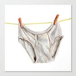 Underwear Canvas Print