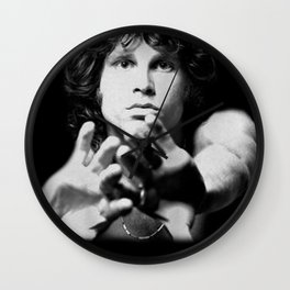Jim The Doors Crewneck Sweatshirt Wall Clock | Photo, Drawing, The Doors, Performing Live, Doors, Jim, Lyrics, People, Vintage, Music 