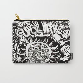 A Love Letter to Sublime Carry-All Pouch | Blackandwhite, Doodle, Music, Black and White, Drawing, Sublime 