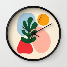 Wildlife | Cutouts by Henri Matisse Wall Clock