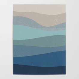 Woosh - Abstract Motif Poster